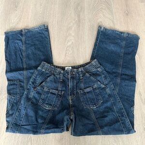 BDG Cargo Wide Leg Jeans